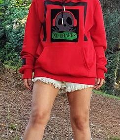 Patch Ve Boya Detaylı Tasarım Unisex Sweatshirt