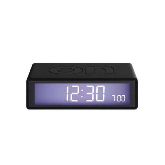 Siyah Flip Alarm Saat