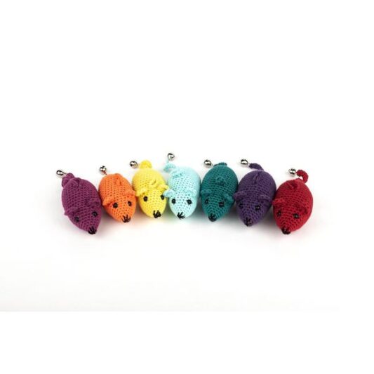 Amigurumi Fare Figürlü Kedi Oyuncağı