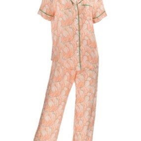 Yeşil biyeli Hera Pijama Takım