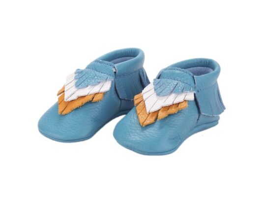 Fringe 3003 Mavi Deri Patik