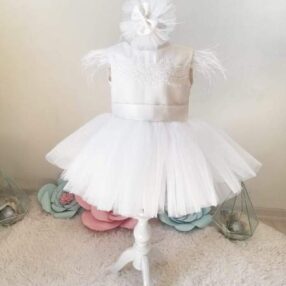 Little Bride Sırt Detaylı Tütü Elbise