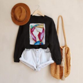 Kitap Sever Kız Sweatshirt
