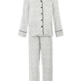 Beyaz desenli Hera Pijama Takım