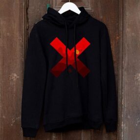 GAAAKGAKK X (Gün Batımı) Desenli Pamuklu Unisex Hoodie