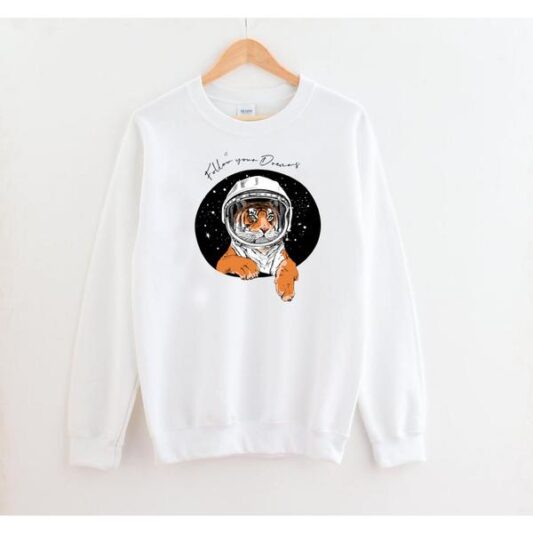 Astronot Kaplan Unisex Sweatshirt