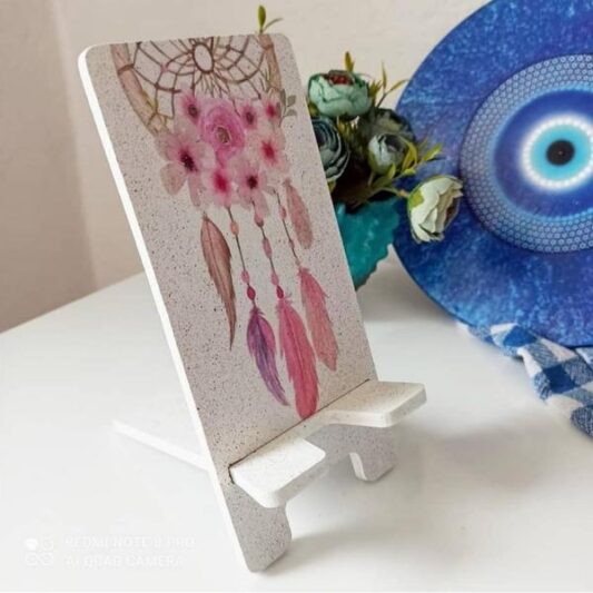 Telefon Tutucu Düşkapanı Desenli