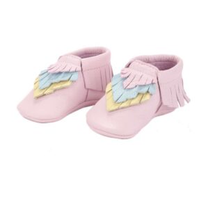 Fringe 3001 Pembe Deri Patik