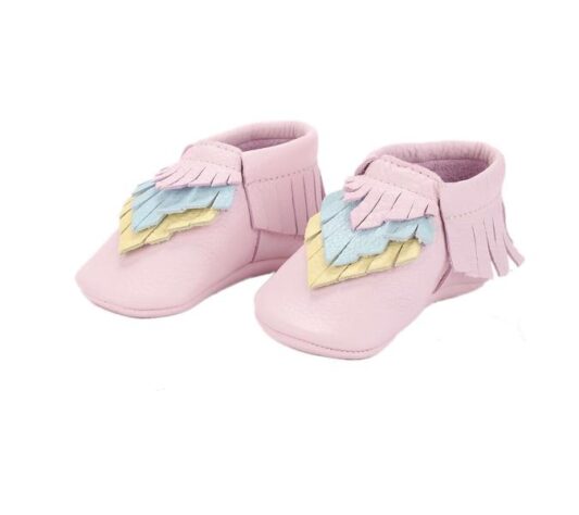 Fringe 3001 Pembe Deri Patik