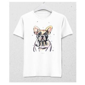 Human-ist Bulldog  Erkek Tshirt
