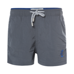 Fiji Solid Gray Erkek Çocuk Mayo