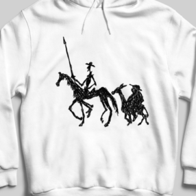 Don Kişot / Kapşonlu Swearshirt