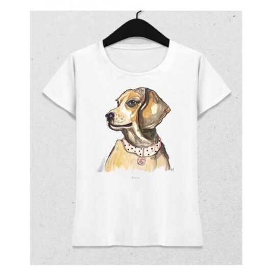 Human-ist Beagle Kadın Tshirt