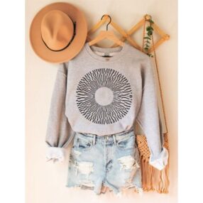 İç içe Tasarım Sweatshirt